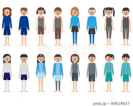 生徒 ジェンダーレス水着 90619637