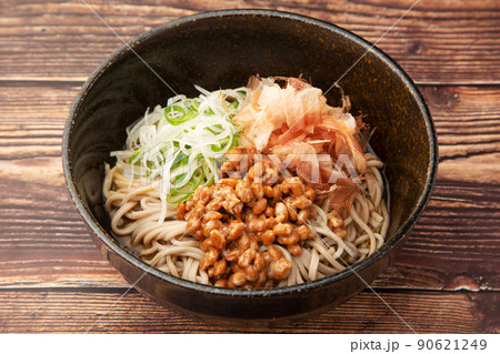 冷やし納豆そば 90621249