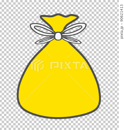 黃色抽繩包 90621413