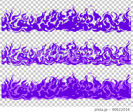 Burning purple flame (repeat material) 90622016