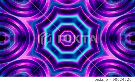 Neon Energy Wave Gathering in the Center Neon Energy Wave Gathering in the Center 90624526