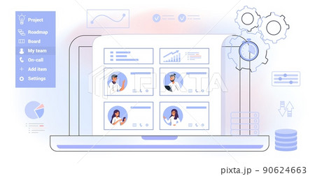 HRIS Human Resources Information System acronym HR web business 90624663