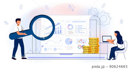 Budget planning Concept finance accounting Calculation financial income 90624665