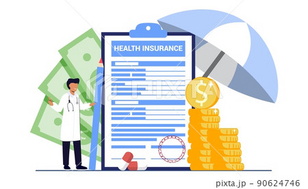 Health insurance claim form Healthcare Finance and medical service 90624746