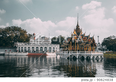 Bang Pa In Royal Palace in Phra Nakhon Si Ayutthaya, Thailand 90624838