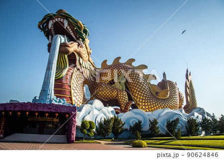 Dragon Paradise Park Suphan buri in Thailand Dragon Paradise Park Suphan buri in Thailand 90624846