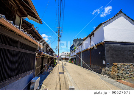 名古屋市　四間道の町並み 90627675