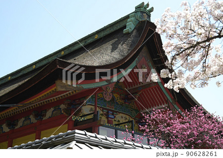 御香宮神社　本殿　伏見　京都 90628261