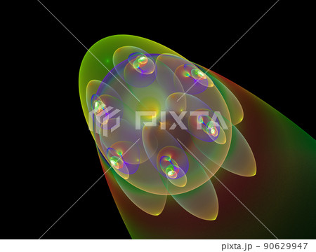 Imaginatory fractal abstract background Image 90629947