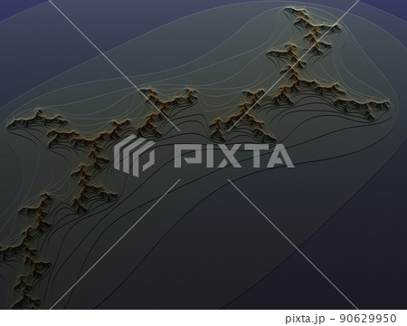 Imaginatory fractal abstract background Image 90629950