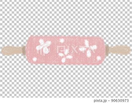 用蠟筆劃的擀麵杖 90630973