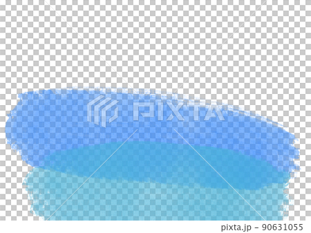 水彩背景藍色漸變透明白色背景水平 水彩背景藍色漸變透明白色背景水平 90631055