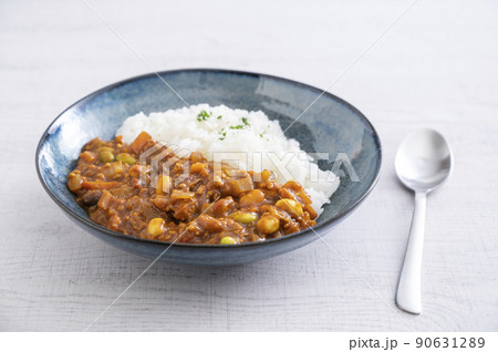 豆カレーライス 豆カレーライス 90631289