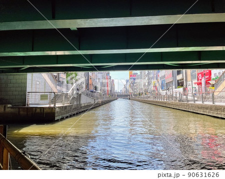 大阪とんぼりリバークルーズに見る景色 90631626