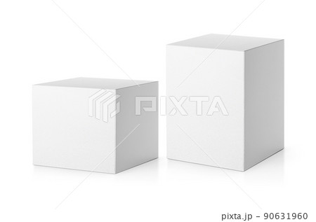 blank packaging white cardboard box isolated on white background ready for packaging design blank packaging white cardboard box isolated on white background ready for packaging design 90631960