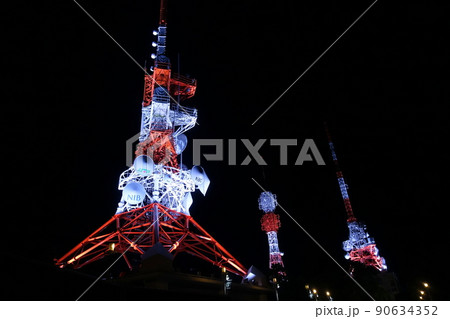 長崎 稲佐山展望台 テレビ塔 長崎 稲佐山展望台 テレビ塔 90634352