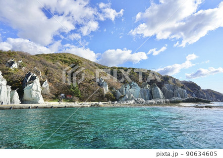 仏ヶ浦 青森県佐井村 90634605