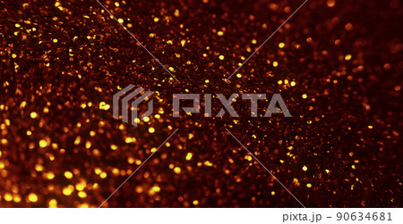 Glitter background. Sparkling sequin in moving light. Golden yellow shimmering circles glow motion shot on RED Cinema camera. Glitter background. Sparkling sequin in moving light. Golden yellow shimmering circles glow motion shot on RED Cinema camera. 90634681