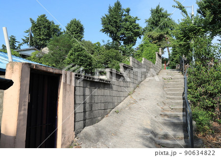 風景 階段 ソウル市 90634822
