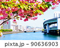 浦上川桜回廊 90636903