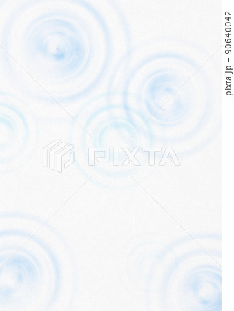 背景素材 波紋 雨 梅雨 和紙 和風イメージのイラスト素材