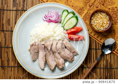 シンガポールチキンライス「カオマンガイ」 90641870