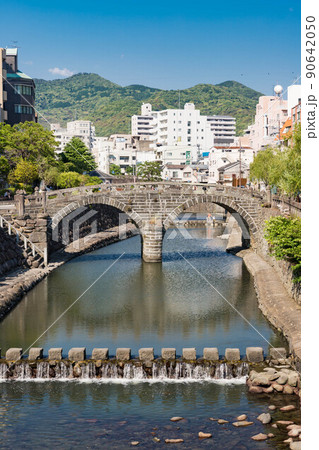 長崎の観光名所・眼鏡橋 90642050