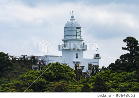 宮崎県/ 都井岬灯台(九州地方で唯一参観・登ることができる灯台) 宮崎県/ 都井岬灯台(九州地方で唯一参観・登ることができる灯台) 90643653