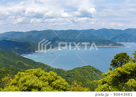 宮崎県/ 都井岬灯台からの眺望(九州地方で唯一参観・登ることができる灯台) 宮崎県/ 都井岬灯台からの眺望(九州地方で唯一参観・登ることができる灯台) 90643661