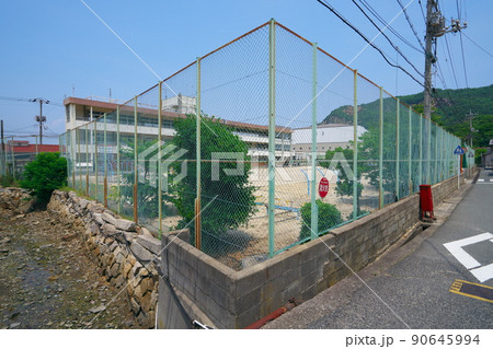 【廃校】笠岡市立北木西小学校(現・笠岡市立北木小学校)の風景3 岡山県笠岡市 【廃校】笠岡市立北木西小学校(現・笠岡市立北木小学校)の風景3 岡山県笠岡市 90645994