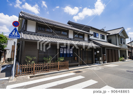 名古屋市緑区　旧東海道　有松の町並み 90648865