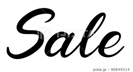Saleの手書き文字 Saleの手書き文字 90649314