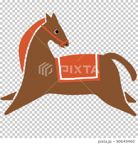 彈跳馬棕色 90649460