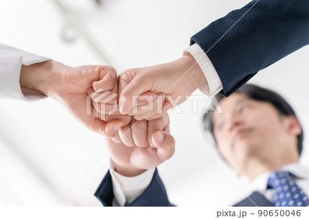 ビジネス　グータッチ 90650046