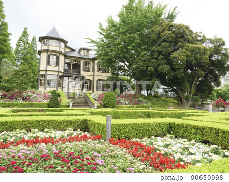 異国情緒溢れる神奈川県横浜市中区山手の外交官の館洋館 異国情緒溢れる神奈川県横浜市中区山手の外交官の館洋館 90650998