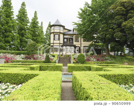 異国情緒溢れる神奈川県横浜市中区山手の外交官の館洋館 異国情緒溢れる神奈川県横浜市中区山手の外交官の館洋館 90650999