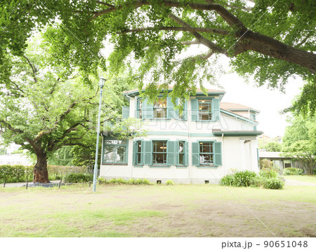 異国情緒溢れる神奈川県横浜市中区山手の外交官の館洋館 90651048