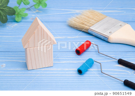 住宅の外壁塗装工事 イメージ 住宅の外壁塗装工事 イメージ 90651549