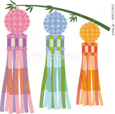 仙台七夕飾り 90651942