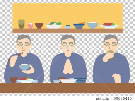 吃筵席的老人 90656410