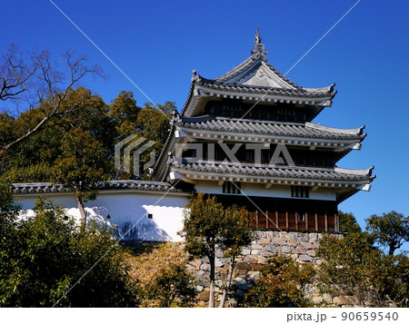 西尾城本丸丑寅櫓近景(2022) 90659540