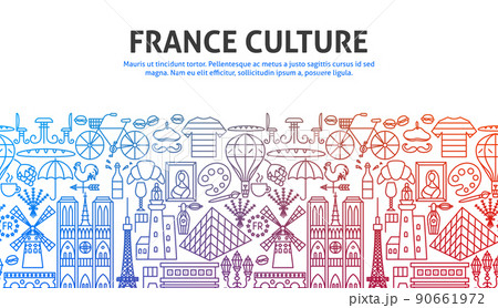 France Culture Outline Concept 90661972
