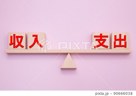 収入と支出 90666038