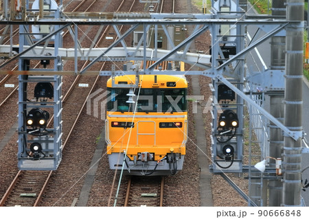 黄色い貨物列車（キヤE195系）　イメージ 90666848