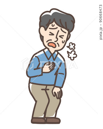 疲れている男性 90668473