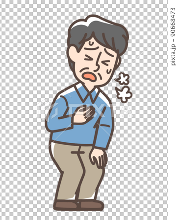 疲れている男性 90668473
