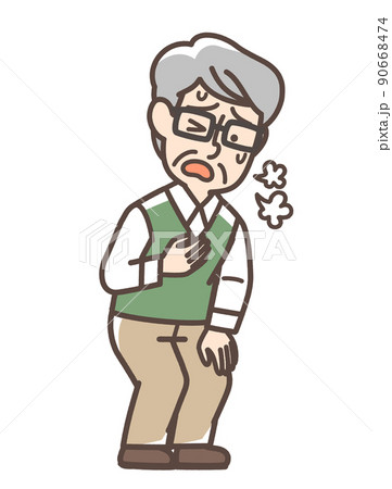 疲れている男性 疲れている男性 90668474