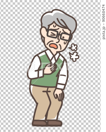 疲れている男性 疲れている男性 90668474