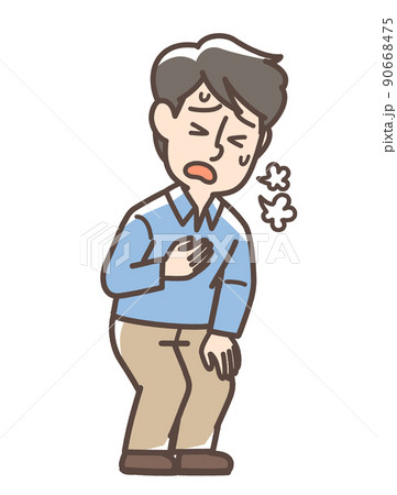 疲れている男性 90668475