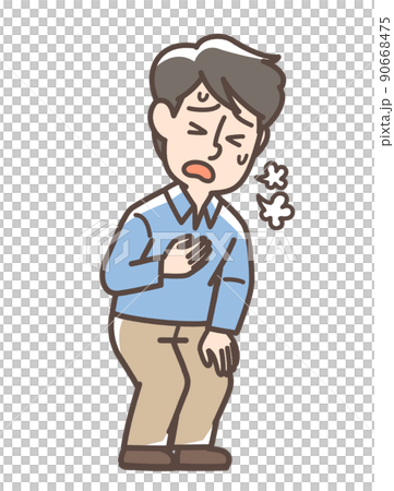 疲れている男性 90668475